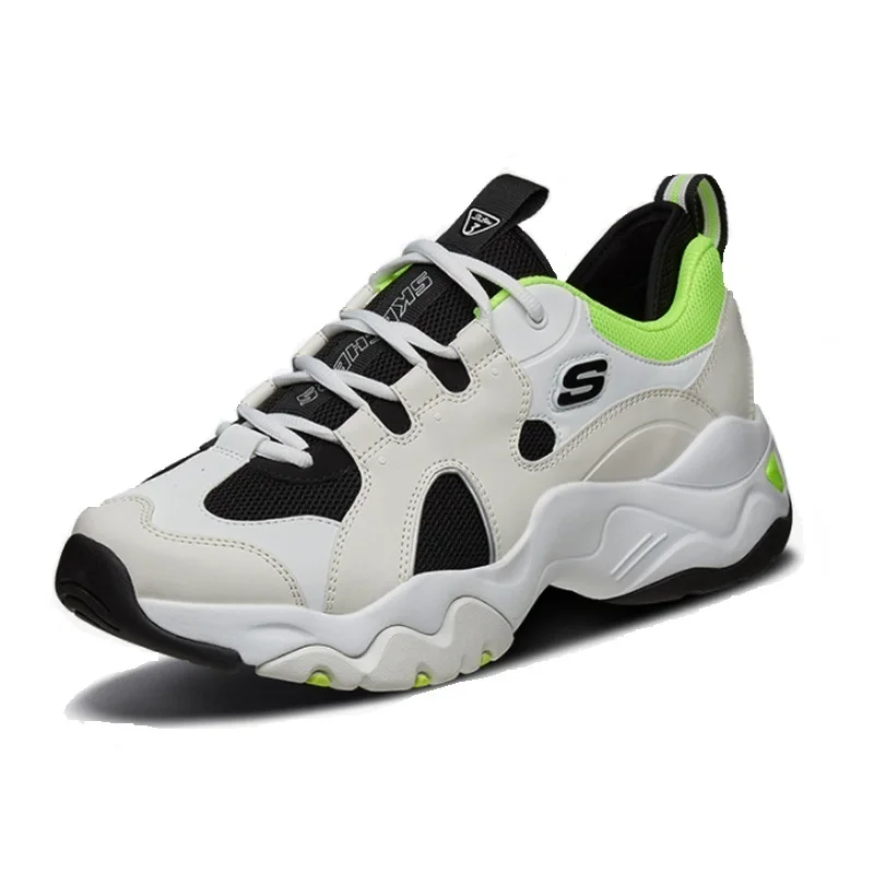 Мужские туфли на платформе Skechers удобная модная брендовая Роскошная повседневная