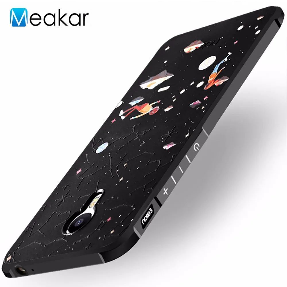 Relief Painted Pattern Soft Silicon 5.5For Meizu M3 Note Case For M3Note Cell Phone Back Cover |