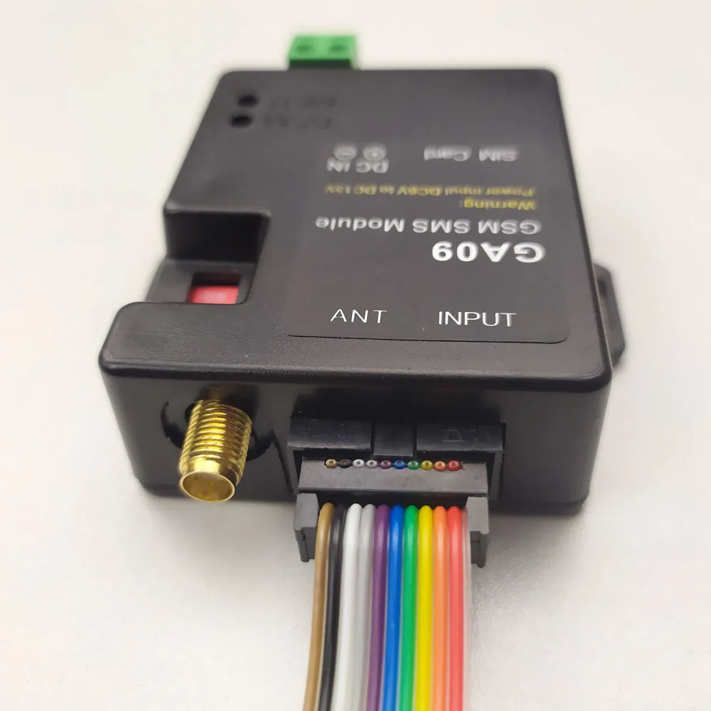 Беспроводная GSM SMS сигнализация контроллер 8CH вход охранная беспроводная GSM сигнализация система домашней безопасности GA09