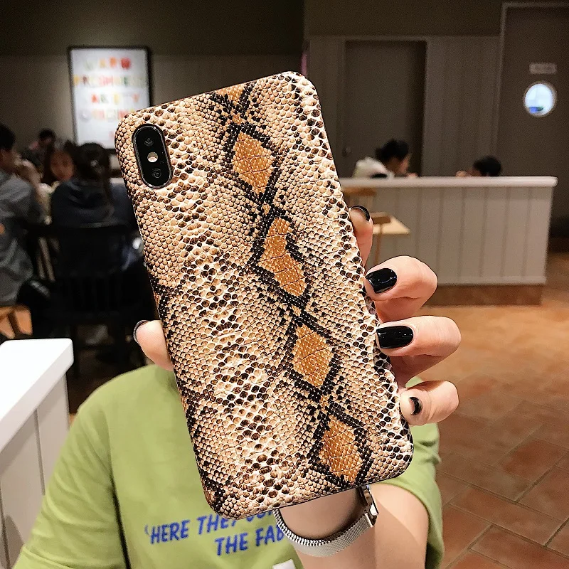 Змеиный чехол для телефона iPhone 11 11pro max 8 7 6 S Plus матовый X XS MAX оболочка чехлы |
