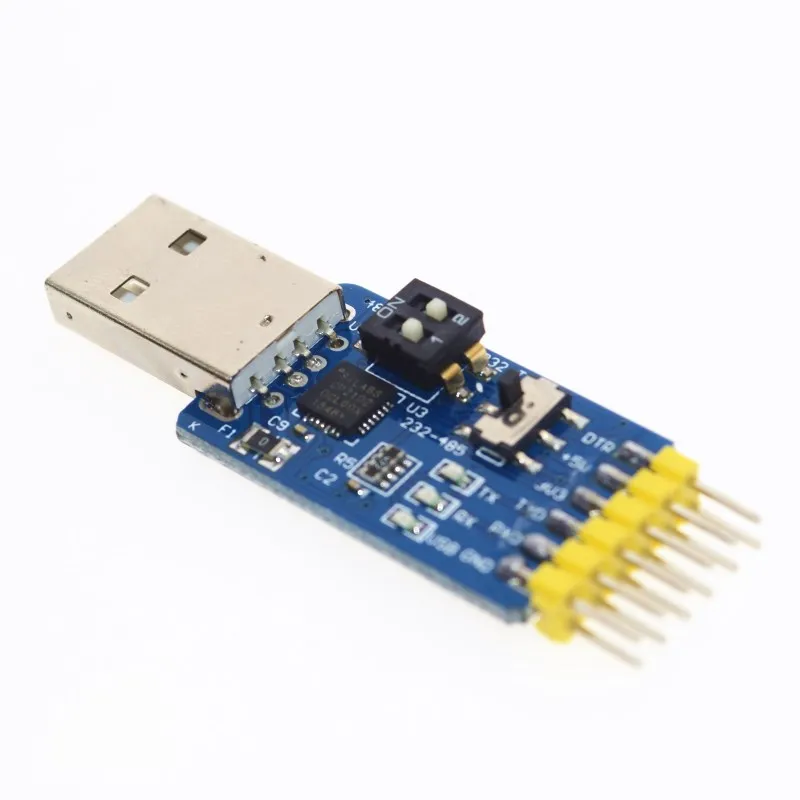Многофункциональный серийный модуль 6 в 1 CP2102 USB для TTL 485 232 Huzhuan 3 В/5 В | Электронные