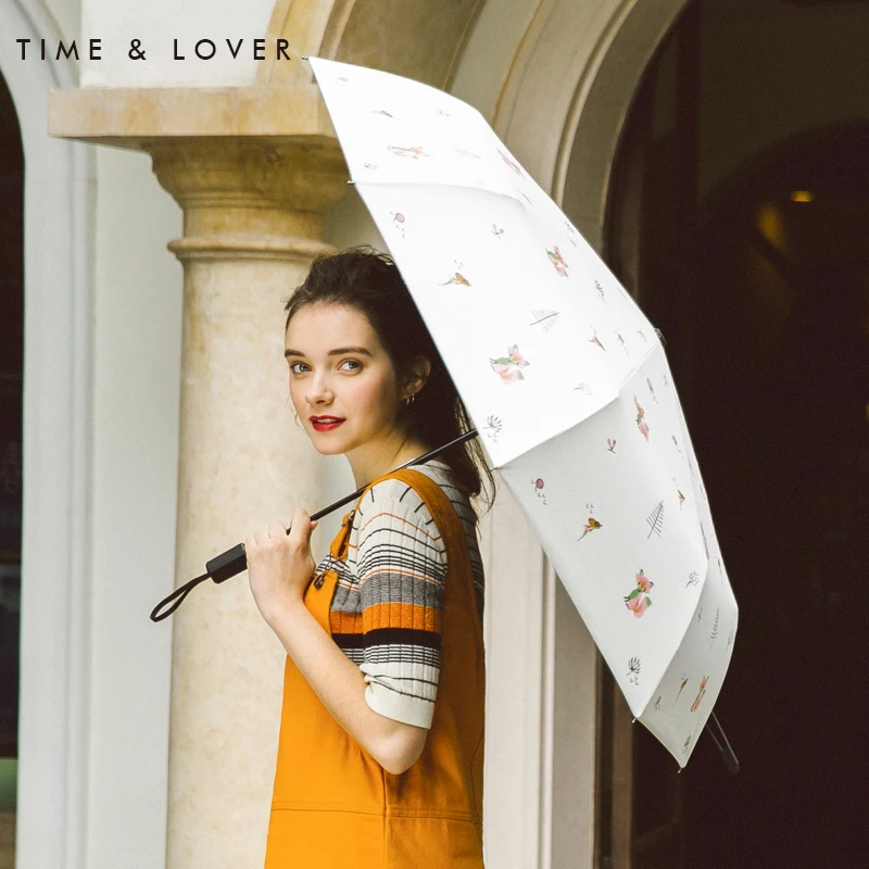 Время и Lover Одежда высшего качества мило лиса девушка мультфильм дождь Для женщин