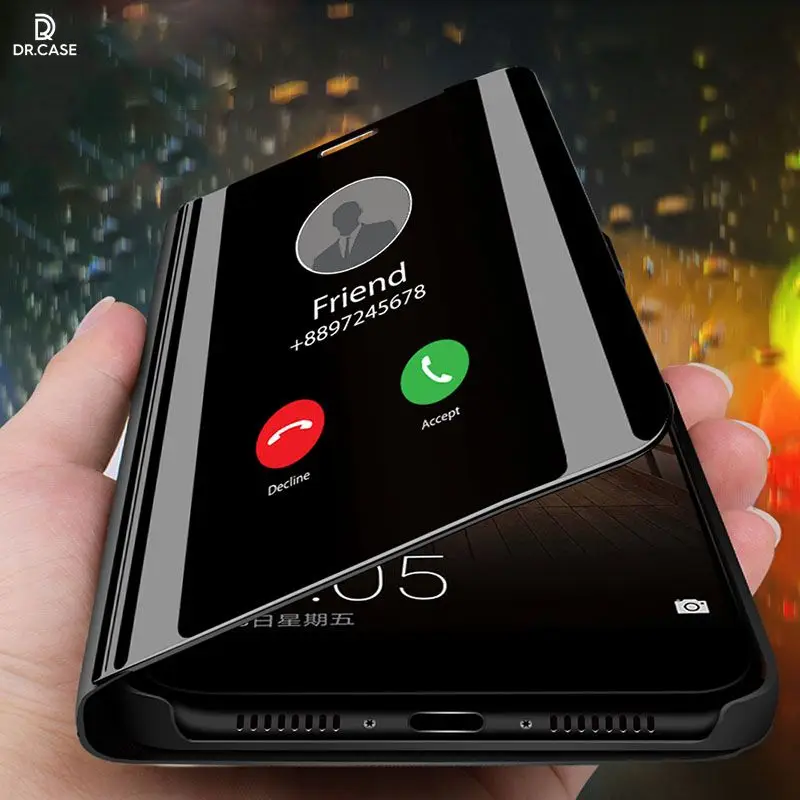 DR. Шикарный чехол с глянцевой поверхностью флип для Redmi 5 Plus 6 Pro 4X Note 5A 4X5 Capinhas Fundas