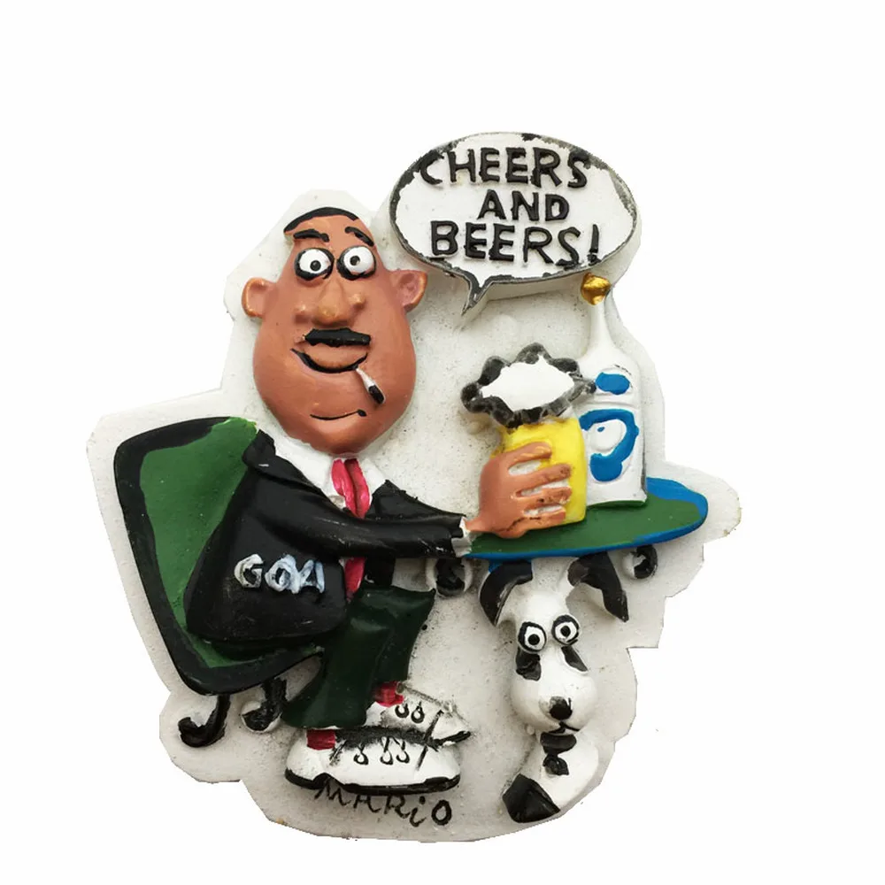 BABELEMI высокое качество Индия Гоа магнит на холодильник дорожные сувениры