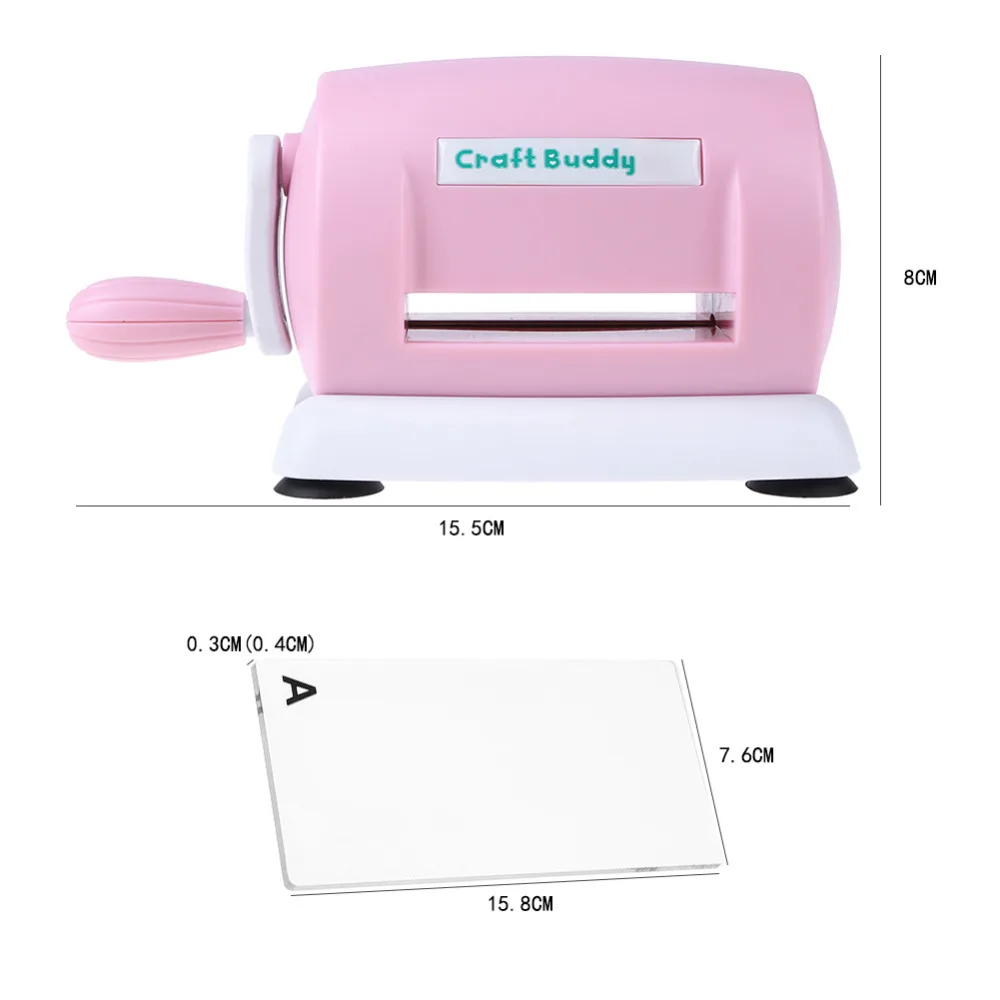 1PC Pink DIY Scrapbooking Dies Cutter Paper Card Die-Cut Machine Home Cutting Embossing Tool | Дом и сад