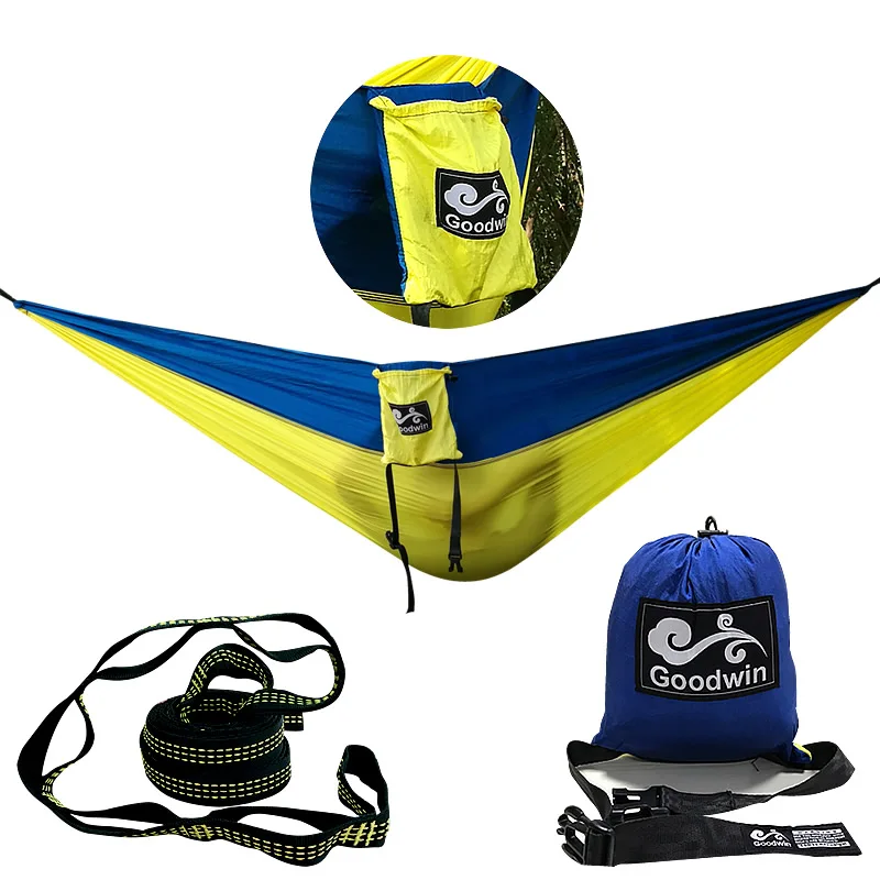 GOODWIN # портативный 300кг несущий наружный садовый гамак подвесная кровать для