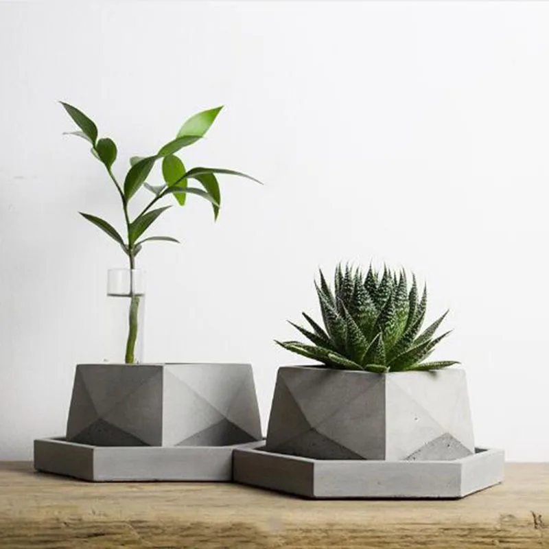 Форма для цементных растений квадратная форма | Дом и сад