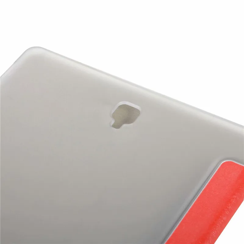 Новый складной чехол книжка с подставкой для Samsung Galaxy Tab S4 10 5 T830 T835 T837 Прозрачный