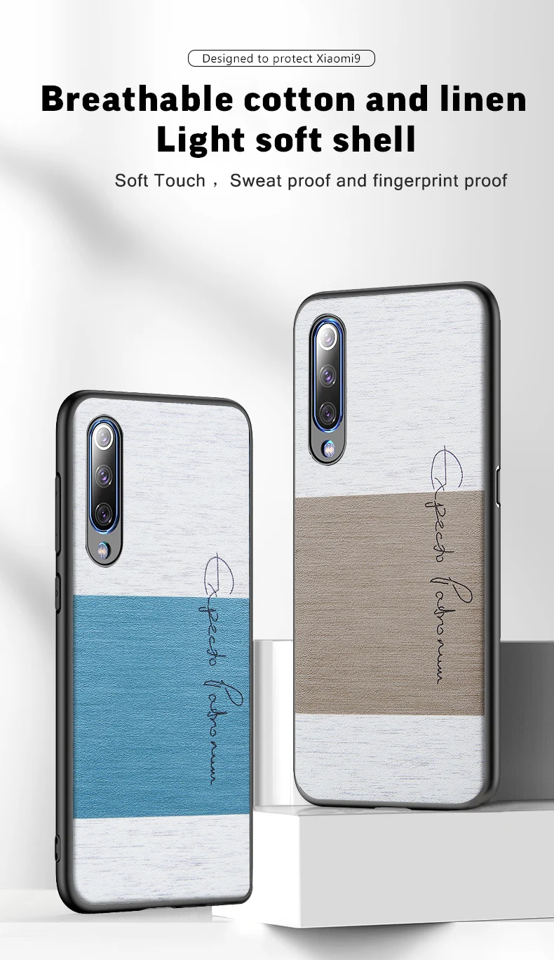 Для xiaomi mi 9 SE чехол нескользящий Мягкий сенсорный чехол MOFi mi 9 задняя крышка Защитная ткань capas mi 9Explorer версия чехол s