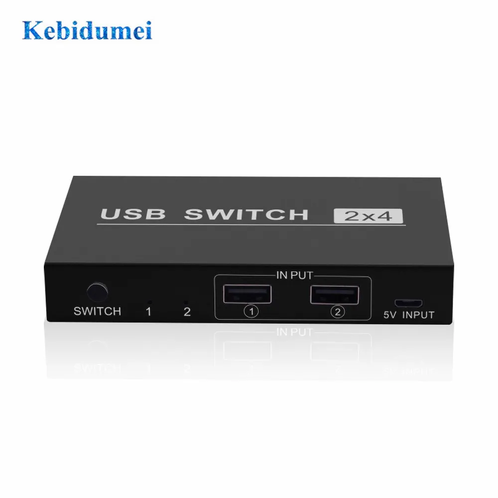 Коммутатор kebidumei USB 2 0 устройства для обмена данными клавиатуры мыши принтера