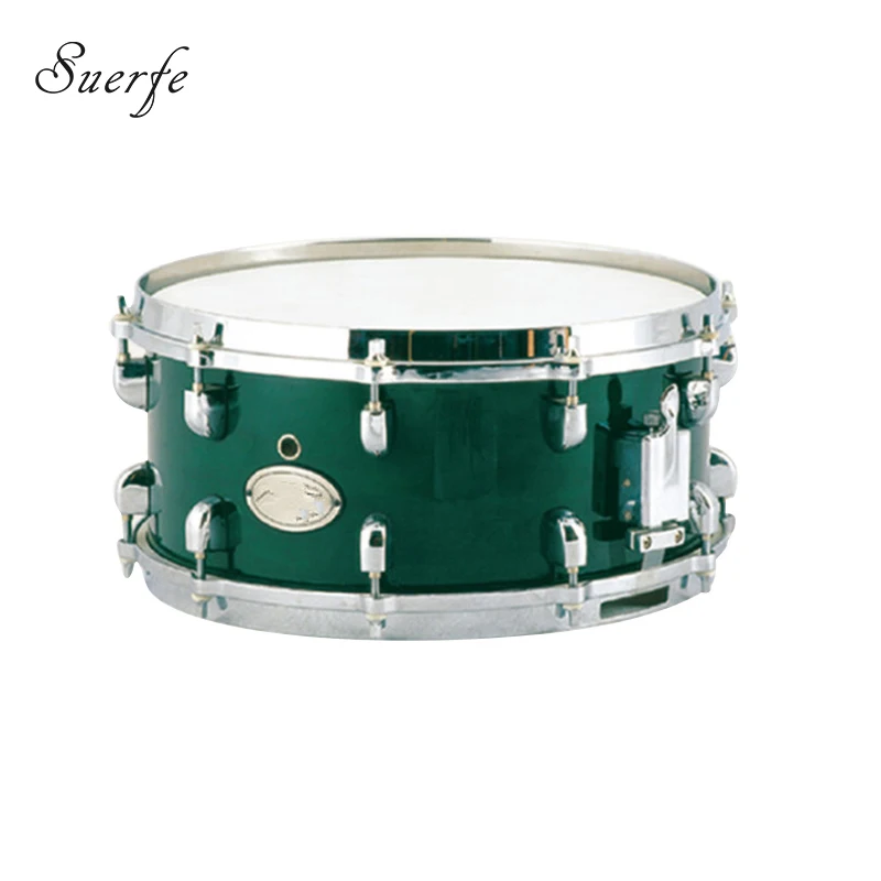 SUERTE высокое качество Snare барабаны 1"* 6,5" размер полиэстер барабанная головка Березовая оболочка ударные инструменты профессиональный