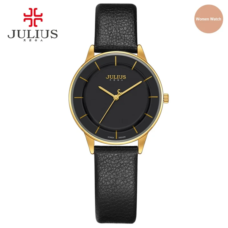 2017 кварцевые часы женские с браслетом JULIUS Montres Femme модные повседневные мужские