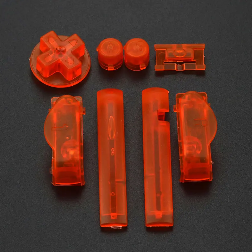 ChengHaoRan 10 комплектов красочных кнопок A B L R для Gameboy Advance Buttons Frame GBA D Pads кнопки