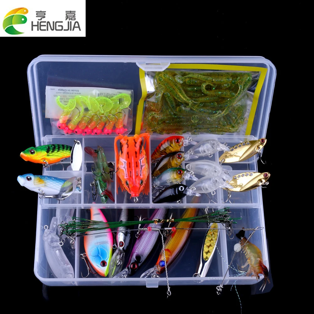 90 шт./кор. Рыболовные приманки комплект жесткий мягкие Поппер Crankbait VIB Topwater Крючки