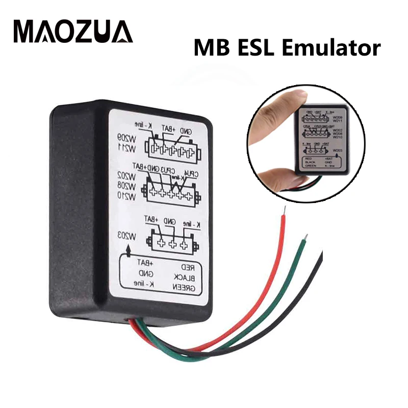 Maozua 5 шт. простой в эксплуатации эмулятор ESL автоматический ключ программист OBD2