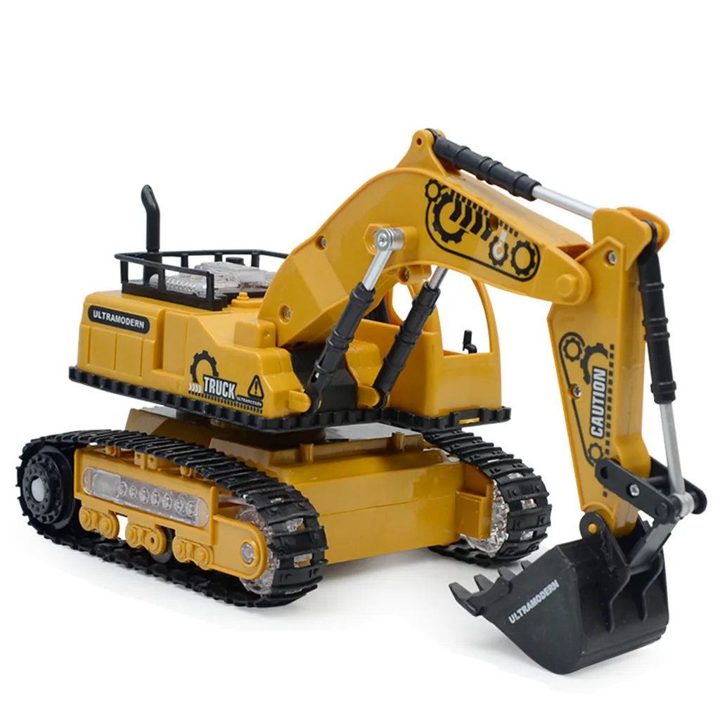 Transer 2019 лучший экскаватор 1:24 RC 4 канальный трактор грузовик Автомобиль 2 4G пульт