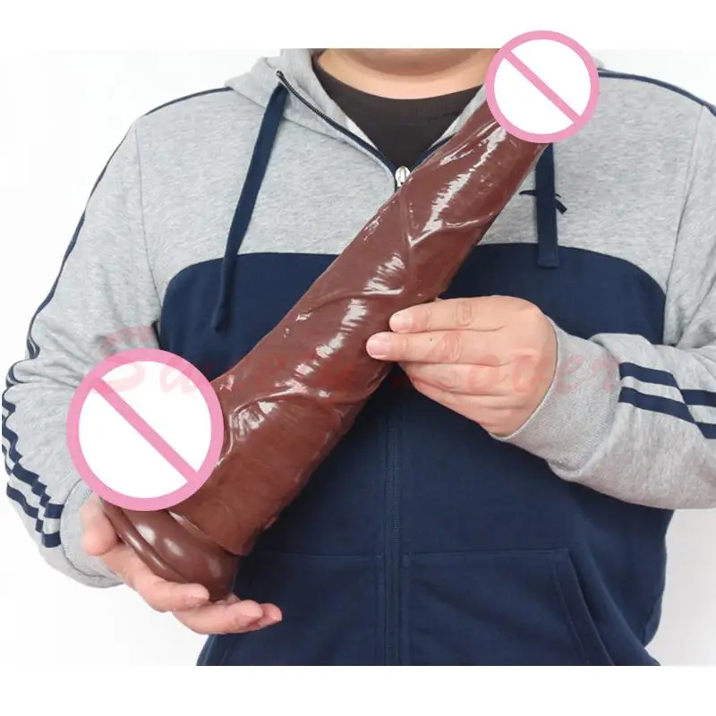 Секс игрушки для женщин 16 5 дюйма огромный фаллоимитатор реалистичный Большой