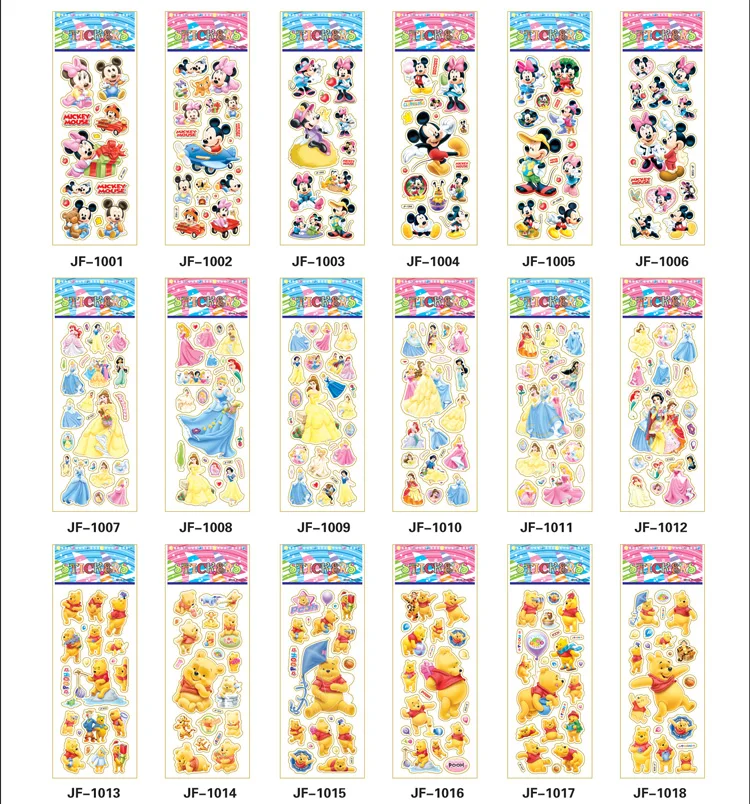 50 листов/пакет 200 различных мультяшных наклеек для детей сделай сам Стайлинг
