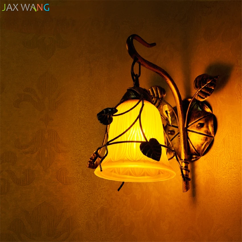 Современные передние настенные лампы Тиффани лампа входная дверь гостиная