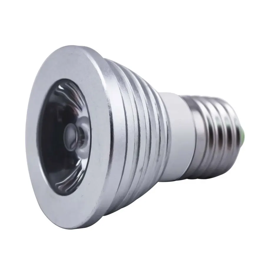 Светодиодный 16 Цвет RGB светодиодные фары E27 MR16 GU10 AC 85-265V MR16 DC 12V RGB Цвет Фул светильник светодиодный 3W освещение+ ИК-пульт дистанционного управления с 24-мя клавишами Управление