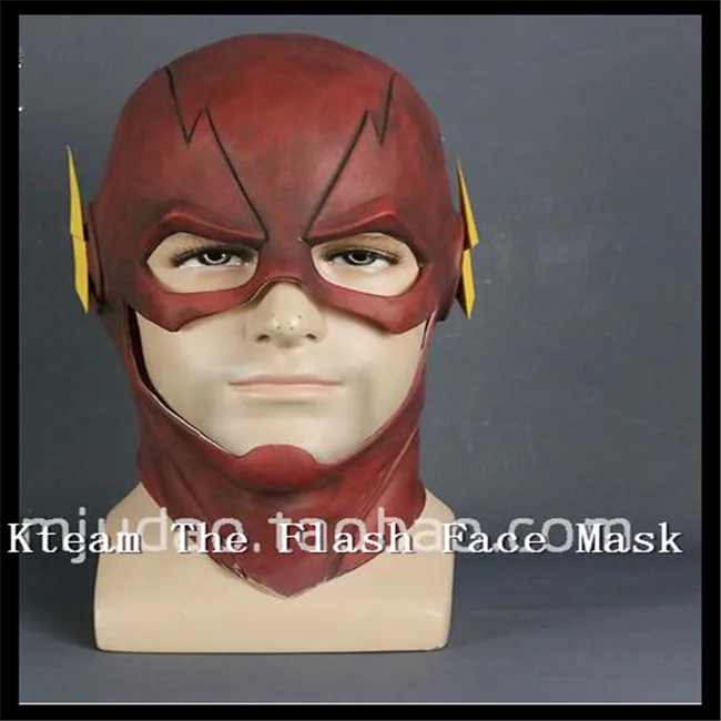 Партия косплей манлз зум маска флэш-Сезон 2 костюм реквизит полная голова