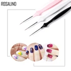 3 шт.компл. кисточки для маникюра ROSALIND, гелевые ручки для ногтей, кисти для дизайна ногтей, акриловый Гель-лак для нейл-арта, дизайнерские кисти