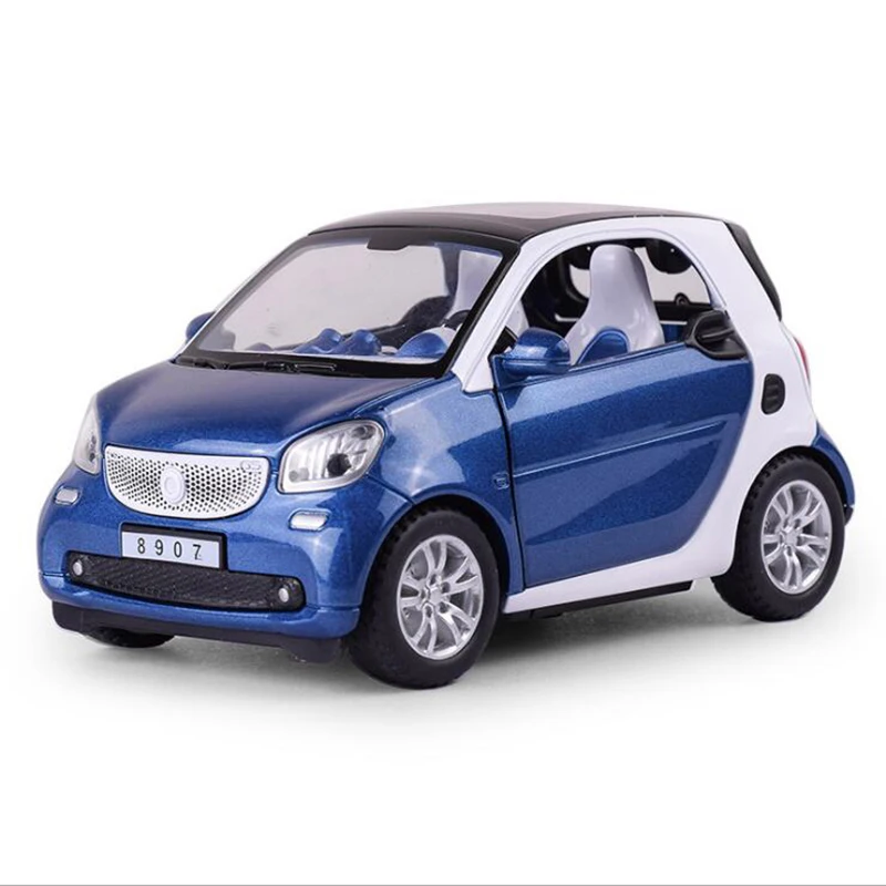 Hommate Smart 1:24 весы для двух моделей автомобилей сплава металла литья под давлением игрушка модель машины подарок автомобили игрушки для детей