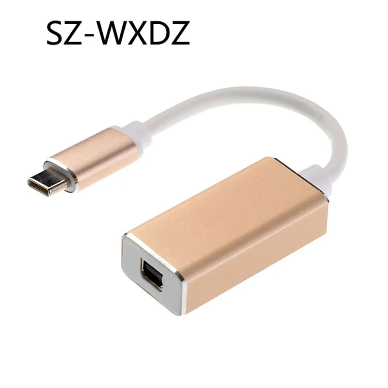 Тип C кабель mini DisplayPort usb 3 1 для дисплейный порт MiniDP типа Переходник c дисплея male к
