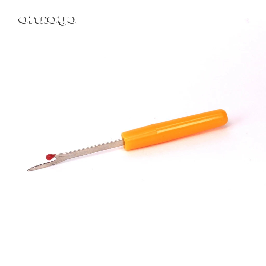 

CIASSTHREE 1Pcs Plastic Handle Craft Thread Cutter Seam Ripper Stitch Unpicker Sewing Tool 109R Ripper