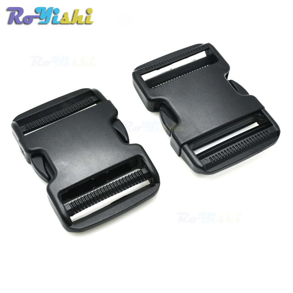 

2" Plastic Side Release Buckles Dual Adjustable Padded Patrol Belt Molle Tactical Backpack Straps Webbing 50mm