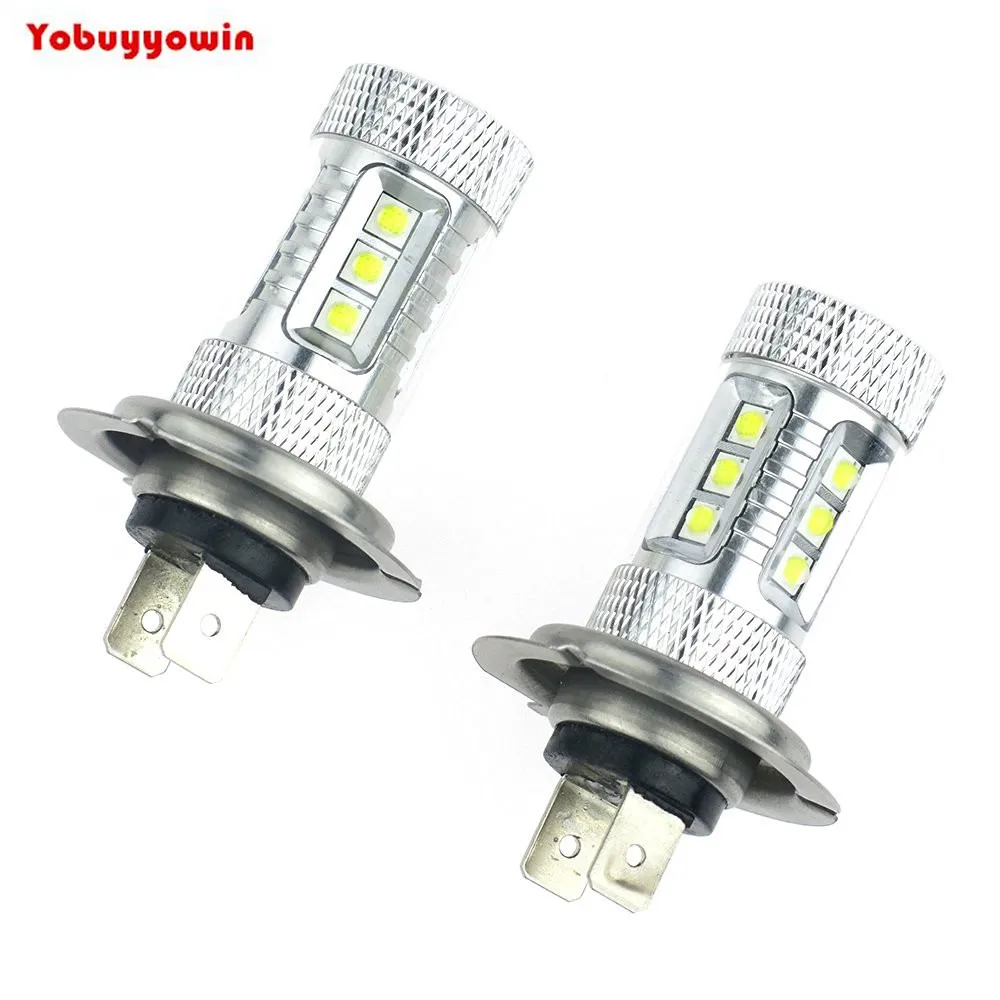 Лучшая цена профессиональный высокое качество белый H7 пара/2x80w Cree чипы