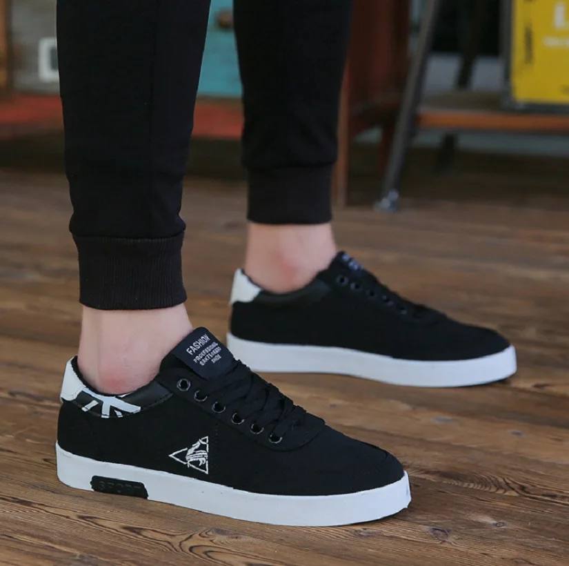 Chaussures Pour Hommes мужской Классные удобные черного цвета Сезон весна осень Ботинки на