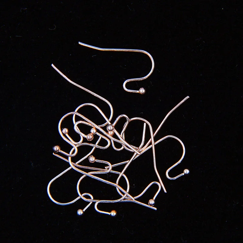 50 PCS DIY Jewelry Earring Hooks 2.1*1cm Nickel Free Body Pierce Rose Gold Silver Gun Black | Украшения и аксессуары