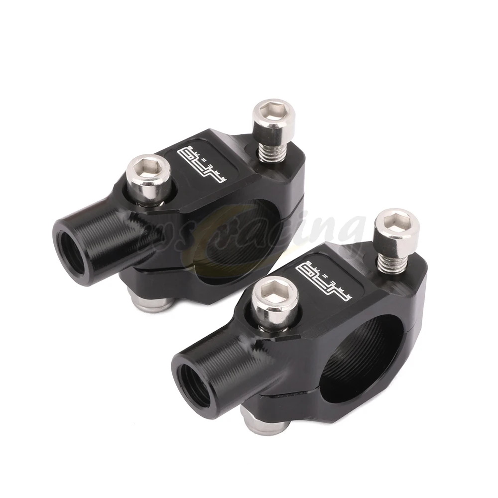 Motorcycle 7/8&quot 22MM M8 M10 Rotating Bar Clamp Rear View Mirror Mount Housing For KTM EXC SX SXF XCF CRF KLX KXF YZF WRF RMZ DRZ |