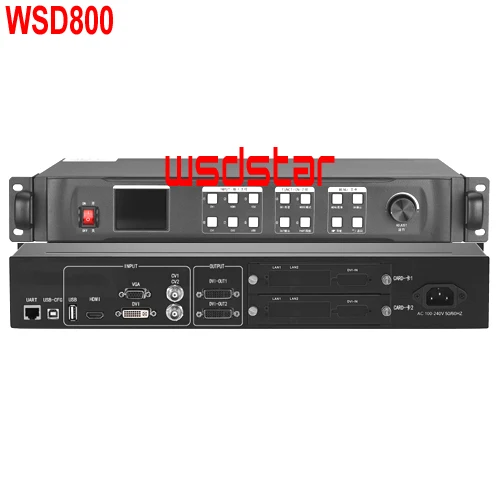 WsdStar WSD800 светодиодный видеопроцессор вход HDMI-совместимый/DVI/VGA 1920*1200 1920*1080 LVP605