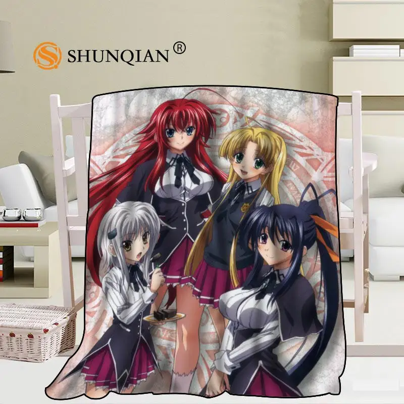 Одеяло DxD BorN на заказ смешанная ткань для старшей школы 56x80 дюймов 50x60 40x50 дивана