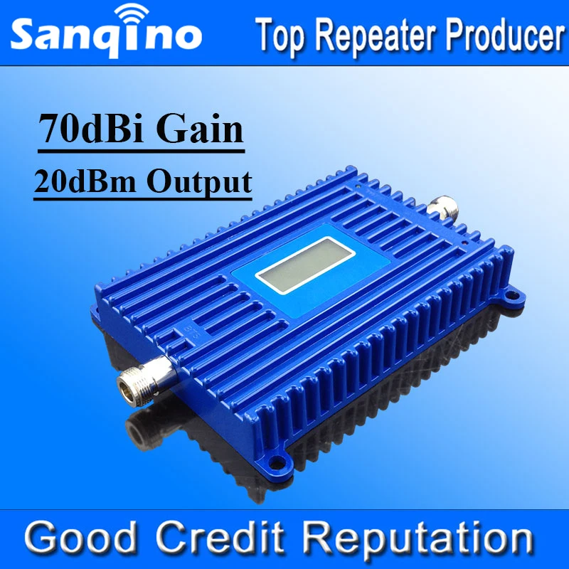 Sanqino 3G повторителя 2100 UMTS мобильный ретранслятор 70db усиления усилитель сигнала