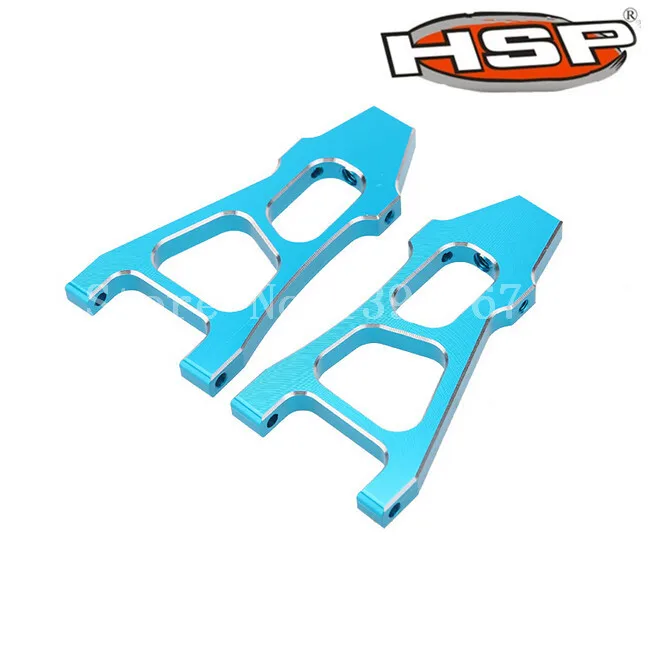 2 шт./лот HSP 188019 (08037) обновленные части синий алюминий передний нижний рычаг RC 1:10