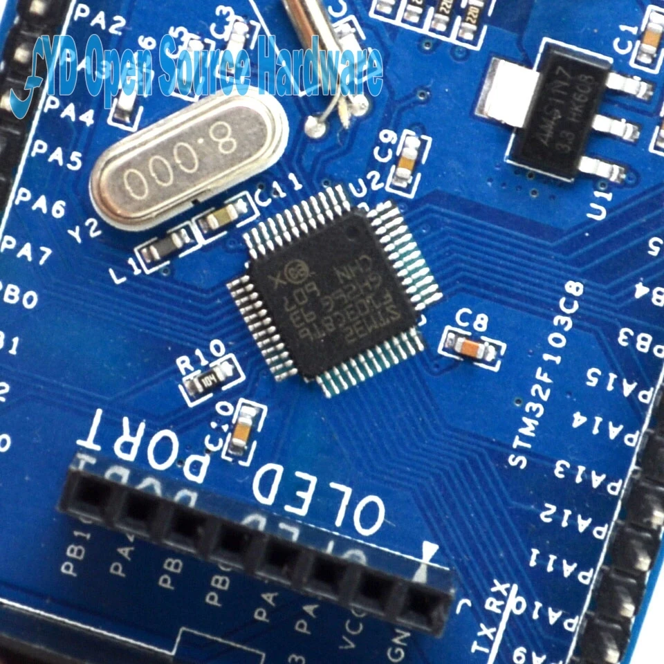 STM32 ARM core board minimum system 48 feet STM32F103C8T6 development learning | Электронные компоненты и