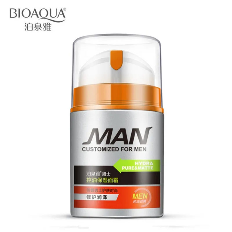 Бренд BIOAQUA уход за кожей для мужчин глубокое увлажнение масло-контроль крем лица