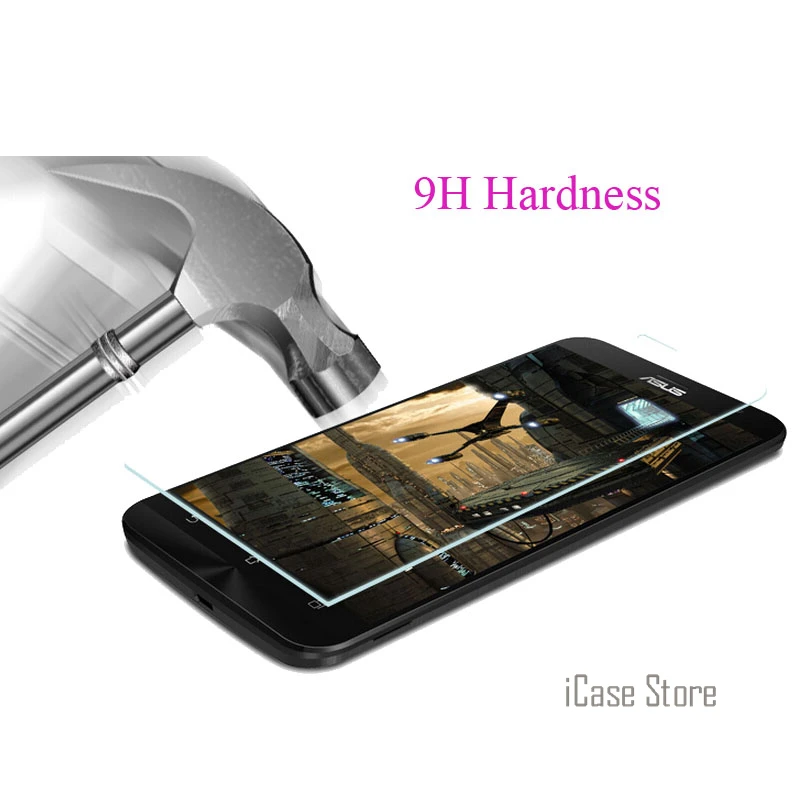 0.26 мм 9 H Экран протектор Закаленное Стекло Плёнки для Asus Zenfone 2 ze551ml ZE550KL лазерной c