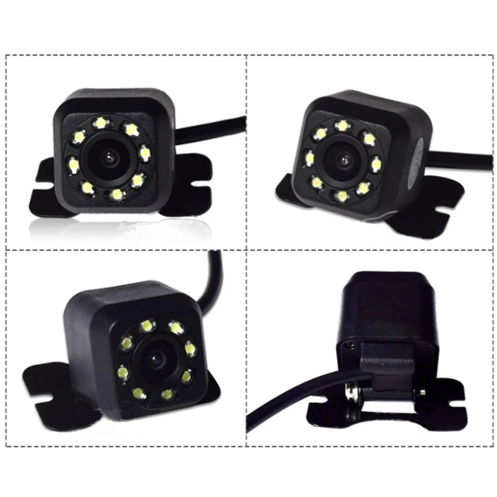 8 LED Waterproof HD Car Rear View Camera + Green and White Double-cut Function UFO Universal Parking System | Автомобили и