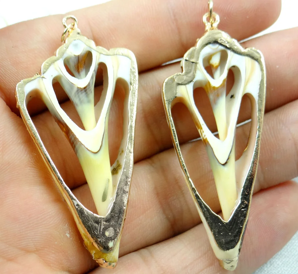 6 шт. подвески в виде ракушек морских ракушек|pendants jewelry making|jewelry making pendantsmaking pendant |