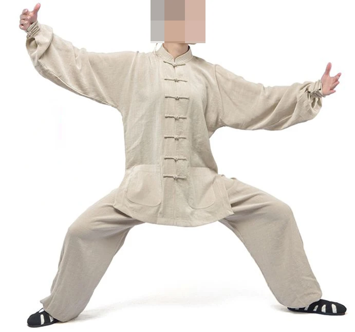 17 цветов льняные костюмы унисекс в стиле Тай Чи комплекты одежды кунг фу униформа