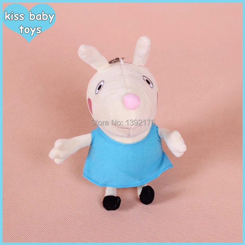 Free Shipping 2014 New Peppa Pig Friends 8Pcs/lot Stuffed Animal Plush Toys Baby Kids Birthday Gift For Kids|toy pail|toy crossbowgift wrap |