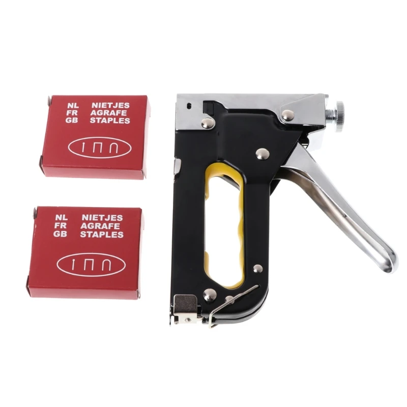 Сверхмощный ручной многофункциональный инструмент степлер для ногтей мебели
