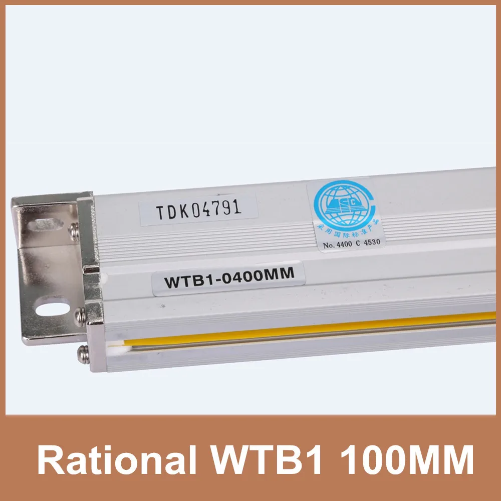 

Бесплатная доставка Rational WTB1 1um 100 мм линейные весы TTL 5V 0,001 мм оптический датчик для фрезерного токарного станка с ЧПУ