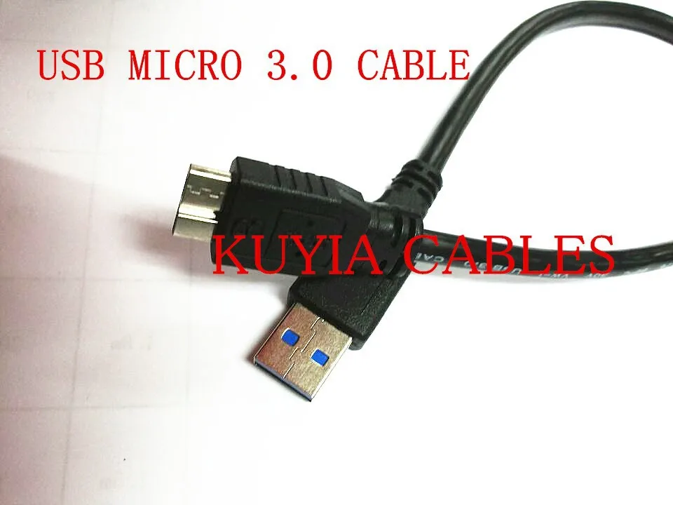 Высокое качество USB 3,0 кабель 3 м 10ft AM to Micro B кабеля AM-MICRO B USB линии черный цвет