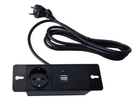 Многофункциональная мебельная розетка с разъемом питания европейского