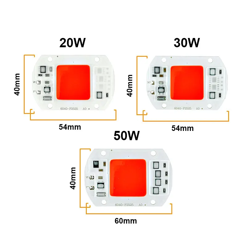 Зеленая светодиодная лампа 20 Вт 30 50 220 В 240 В|led 50w cob|lamp lamplamp led |